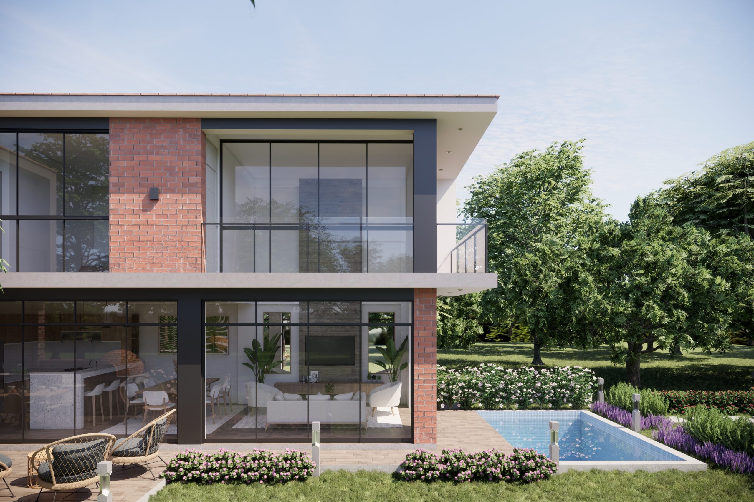 Diseño de casa de campo JA3 en Asia, Cañete