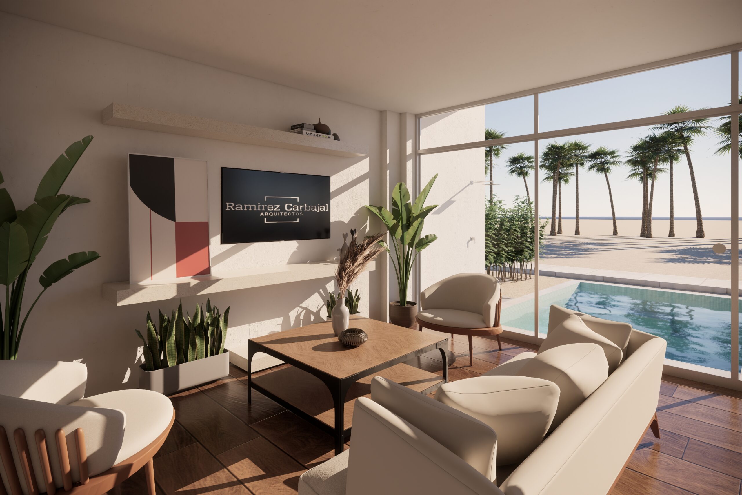 Diseño de casa de playa LC en Tambo de Mora