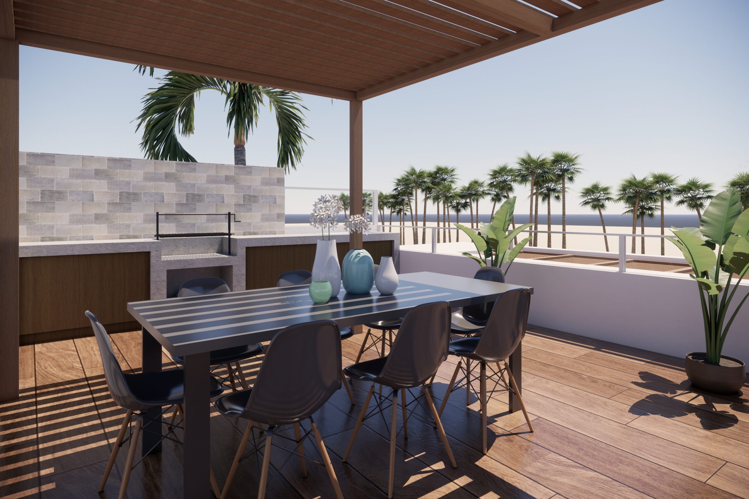 Diseño de casa de playa LC en Tambo de Mora