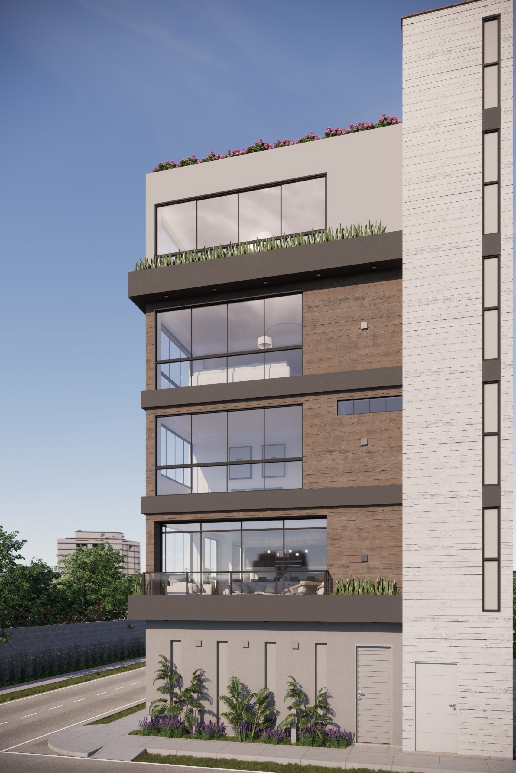 Diseño de edificio multifamiliar RM en Villa El Salvador, Lima